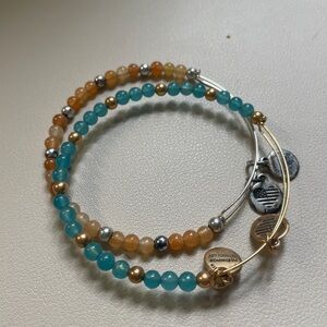 Alex and Ani beaded bracelet bundle